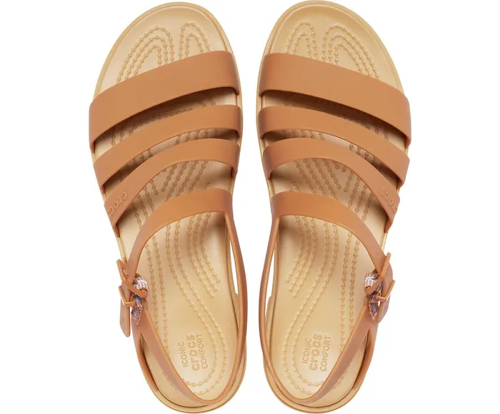 Crocs Sandals Womens Crocs Tulum Sandal Dark Gold Popular