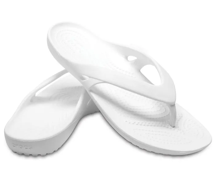 Crocs Sandals Womens Kadee II Flip White Online