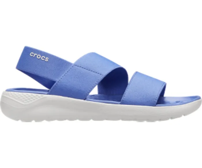 Crocs Sandals Womens LiteRide Stretch Sandal LapisWhite Popular