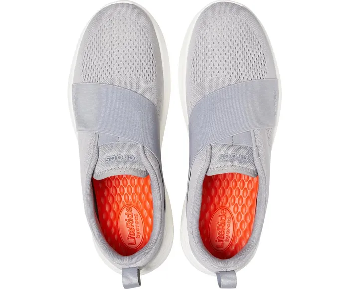 Crocs Sneakers Mens LiteRide Modform SlipOn Light Grey White Gift for Friend