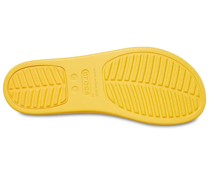 Crocs Wedges Womens Crocs Brooklyn Low Wedge Canary Canary Casaul