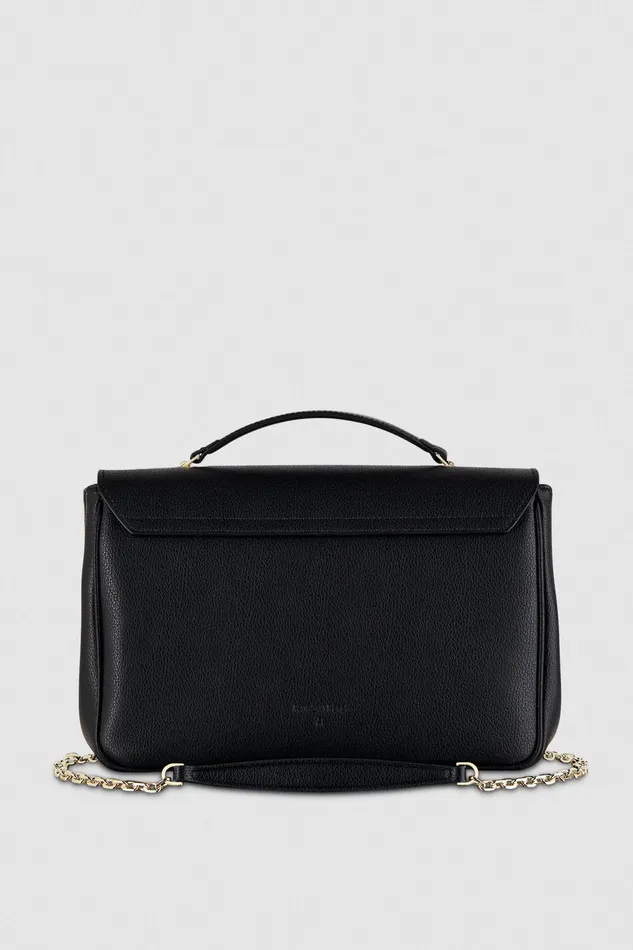 Crossbodys Women Patrizia Pepe Fly Bag Crossbody Bag Black And Gold