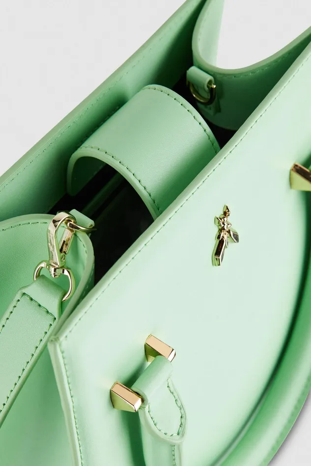 Crossbodys Women Patrizia Pepe Handbag With Shoulder Strap Planet Green