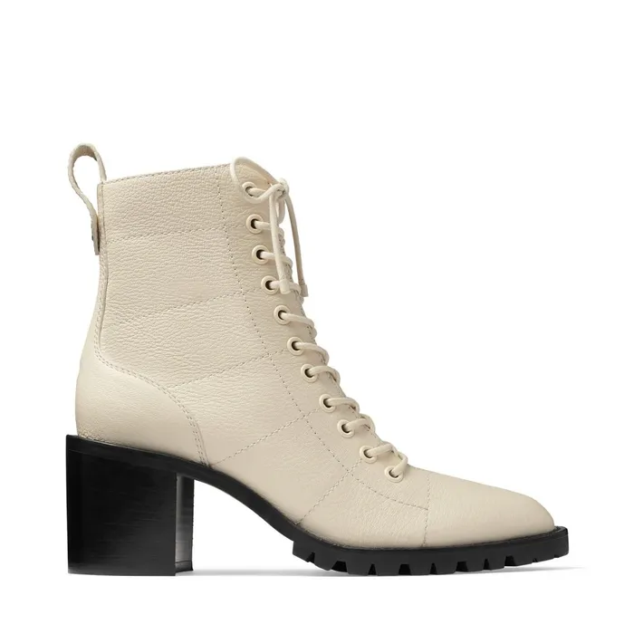 Cruz 65 Linen Grainy Leather LaceUp Combat Boots Linen Women JIMMY CHOO Boots Cruz 65 Linen Grainy Leather LaceUp Combat Boots Linen Women JIMMY CHOO Boots