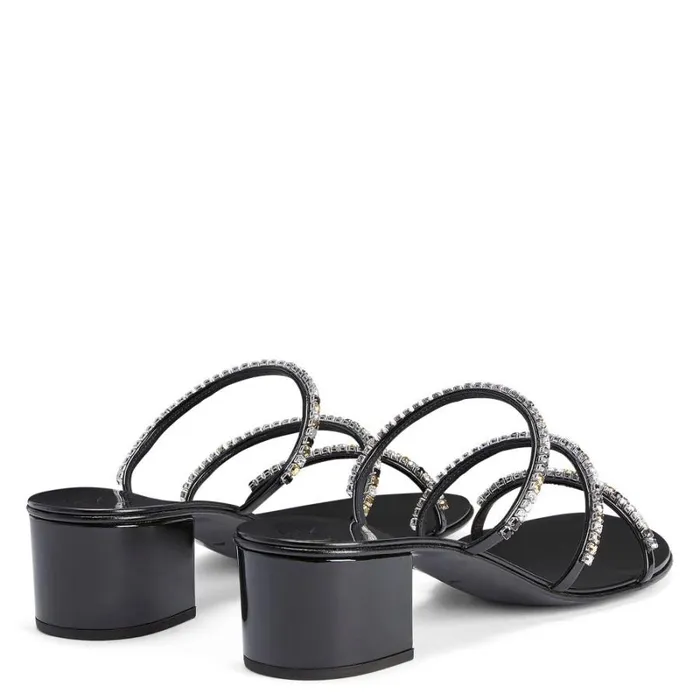 Dark Colorful Black Women Giuseppe Zanotti Sandals