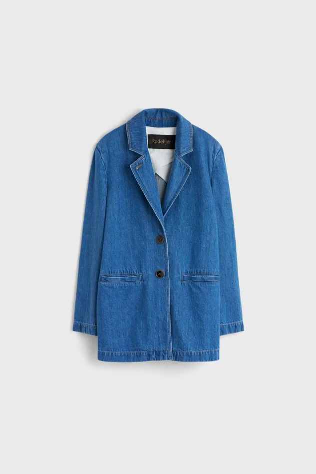 Delphi Denim Blazer Indigo Women Rodebjer Sets and Suits