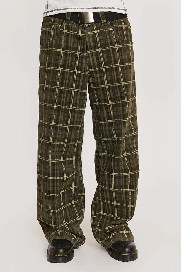 Denim Men Jaded London Shop Brooklyn Cord Baggy Jeans