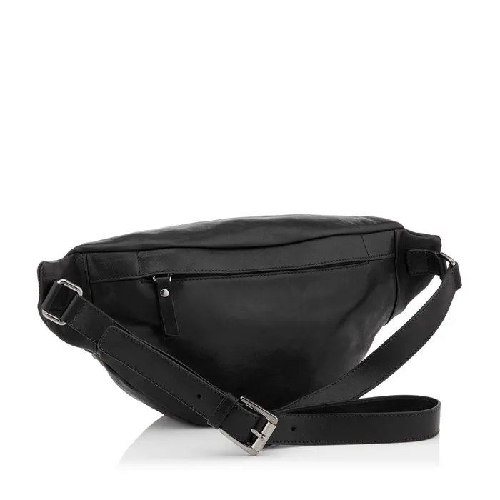 Derry Black Biker Leather Waist Bag With Gunmetal Stars Blackgunmetal Men JIMMY CHOO Shoulder Derry Black Biker Leather Waist Bag With Gunmetal Stars Blackgunmetal Men JIMMY CHOO Shoulder
