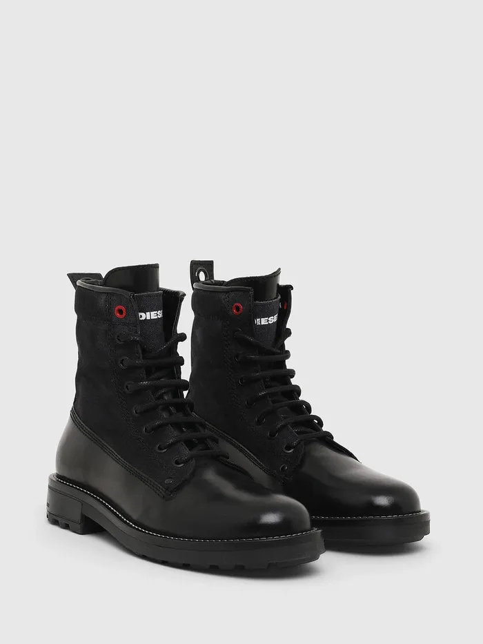 Diesel Ankle Boots Womens DTHROUPER DBB W Black Gift for Friend