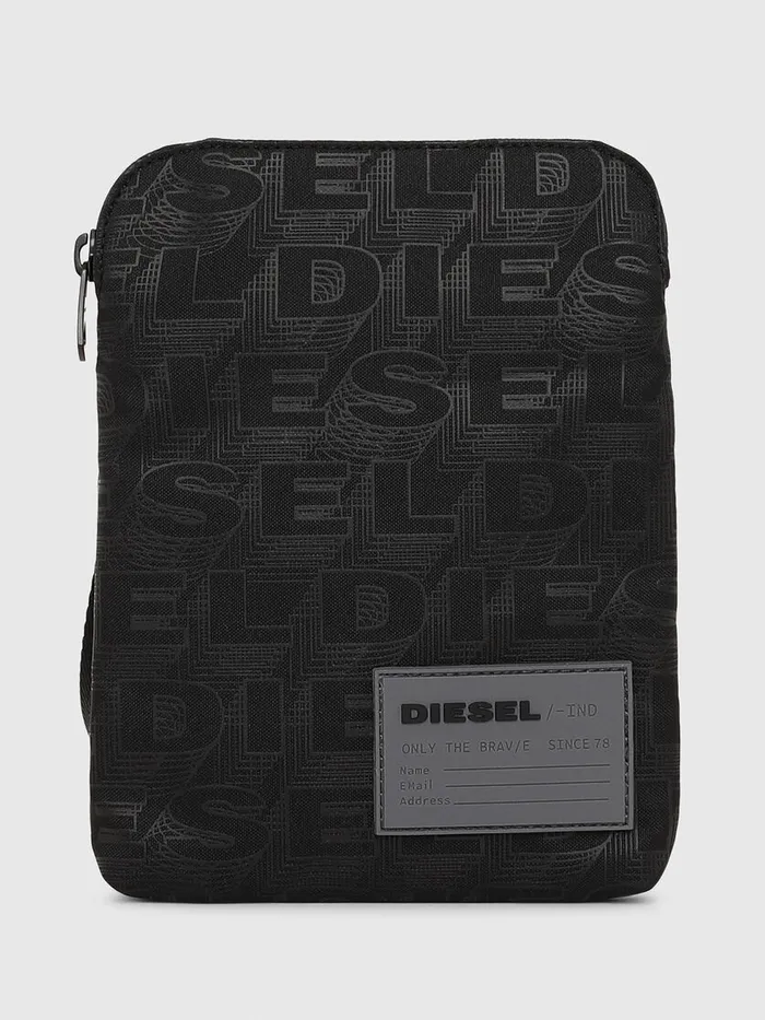 Diesel Bags Mens FDISCOVER CROSS Black Gift Ideas