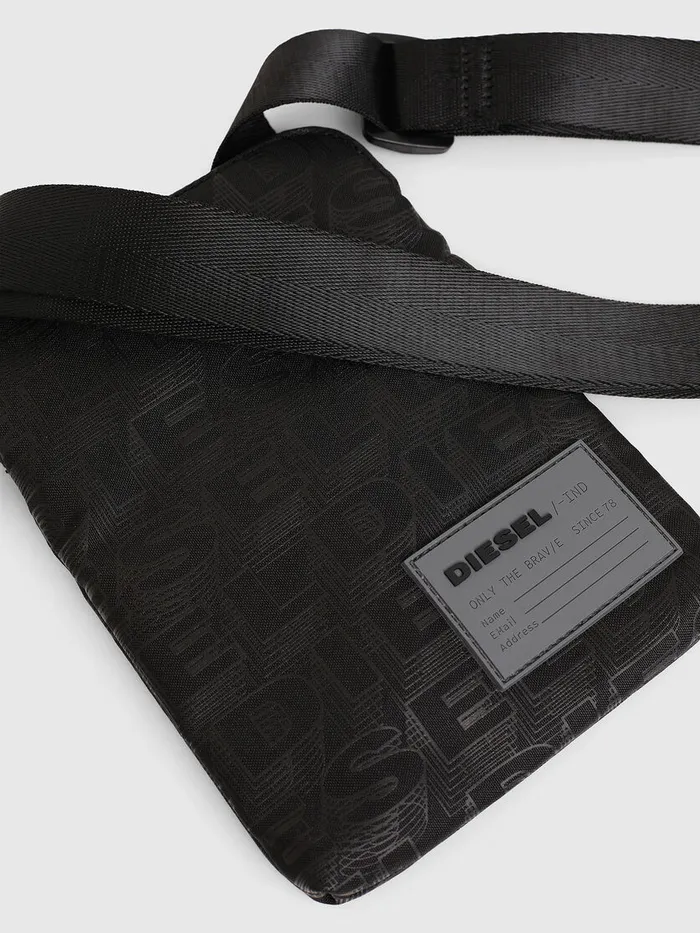Diesel Bags Mens FDISCOVER CROSS Black Gift Ideas