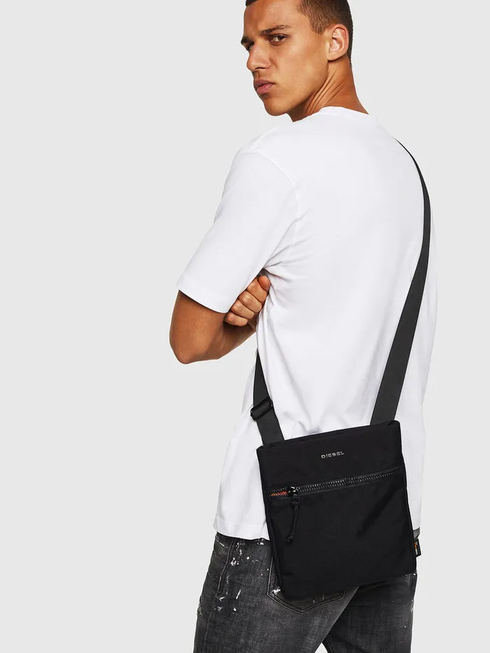 Diesel Bags Mens FURBHANITY CROSS Black On Sale