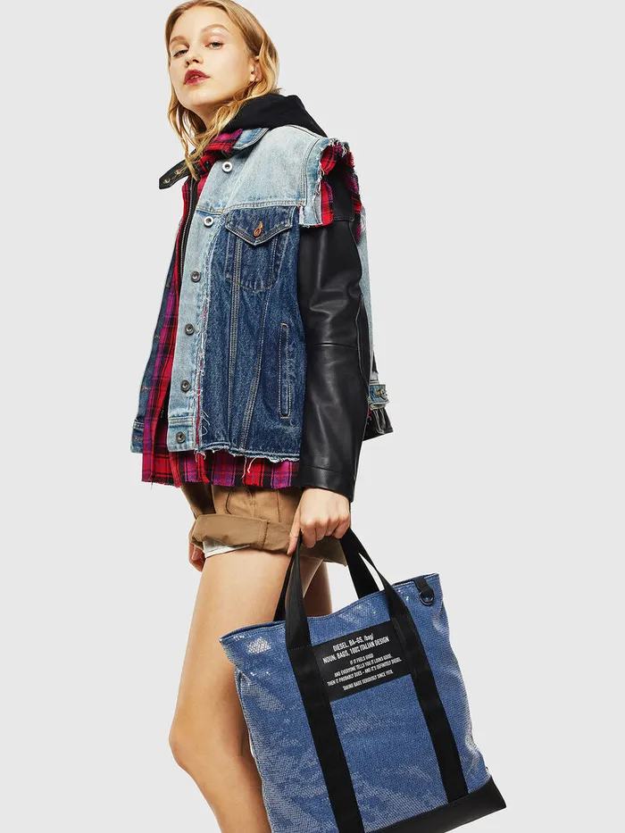 Diesel Bags Womens FTHISBAG SHOWAY BlueBlack Near Me