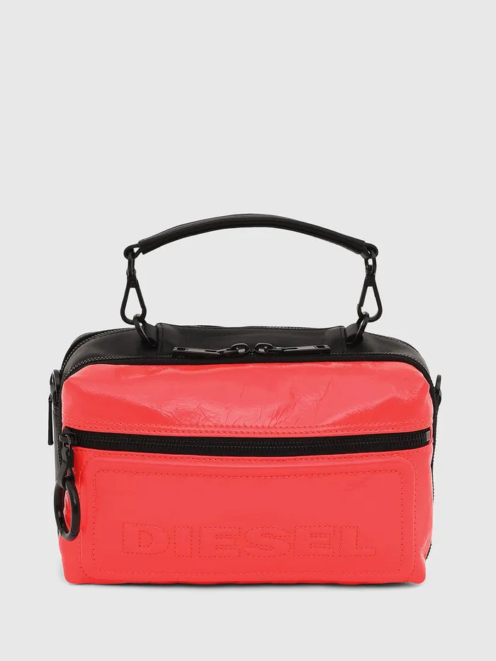 Diesel Bags Womens FUTURAH OrangeBlack Gift Ideas
