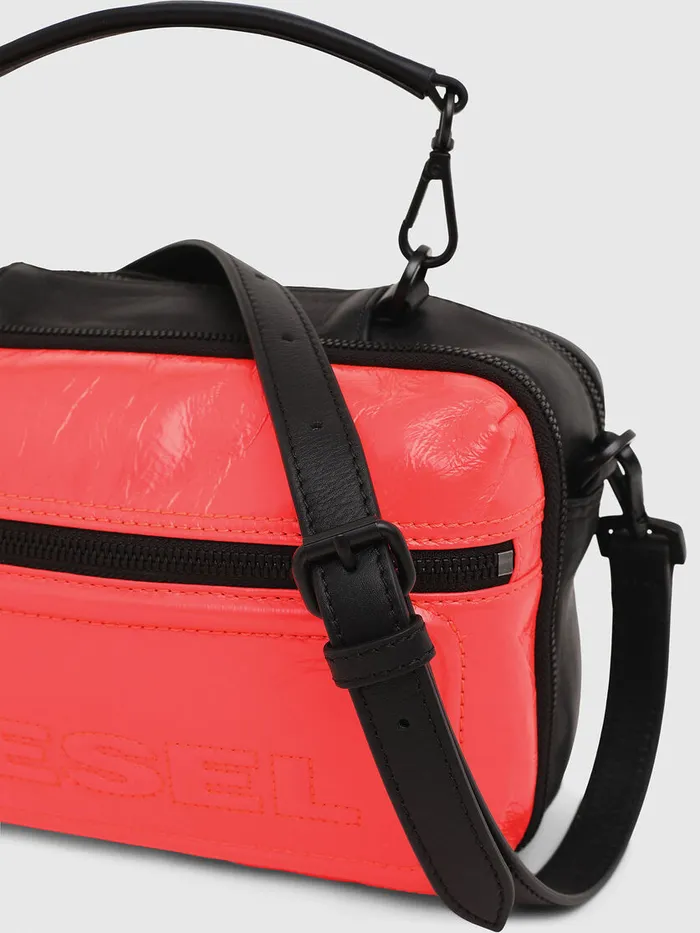 Diesel Bags Womens FUTURAH OrangeBlack Gift Ideas