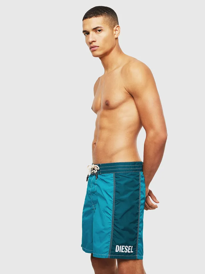 Diesel Beachwear Mens BMBXWAVELONGFSP Blue Marine