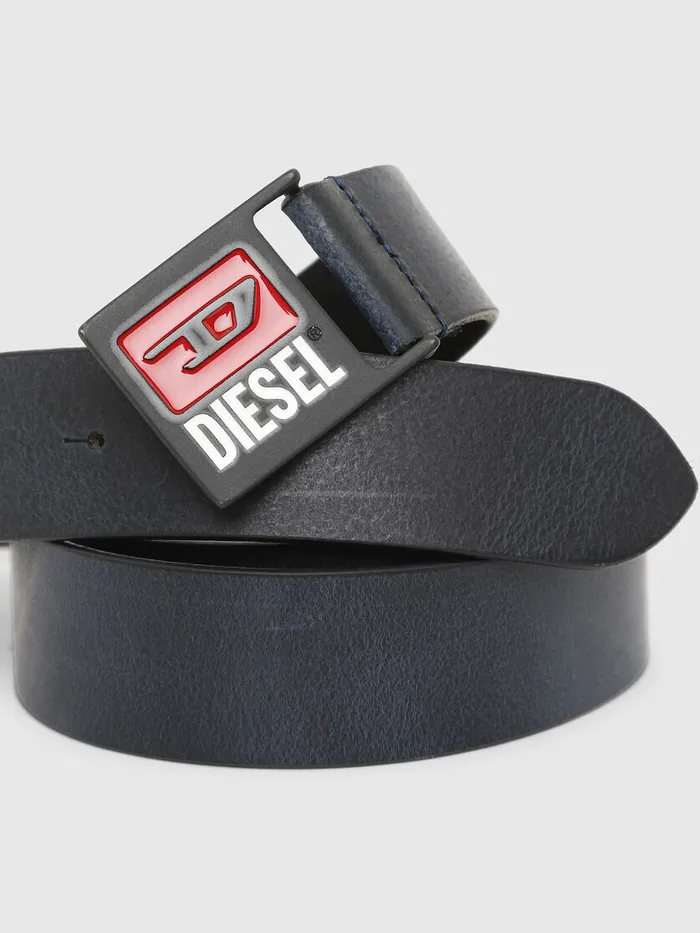Diesel Belts Mens BANTYO Dark Blue On Sale