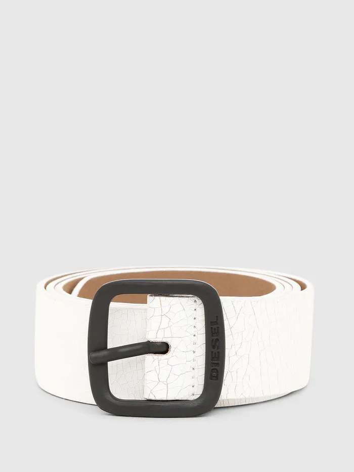 Diesel Belts Mens BCRASEL White Gift Ideas