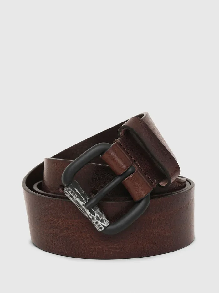 Diesel Belts Mens BEND Brown Gift for Friend