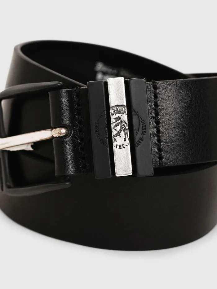 Diesel Belts Mens BHIDDEN Black Casaul