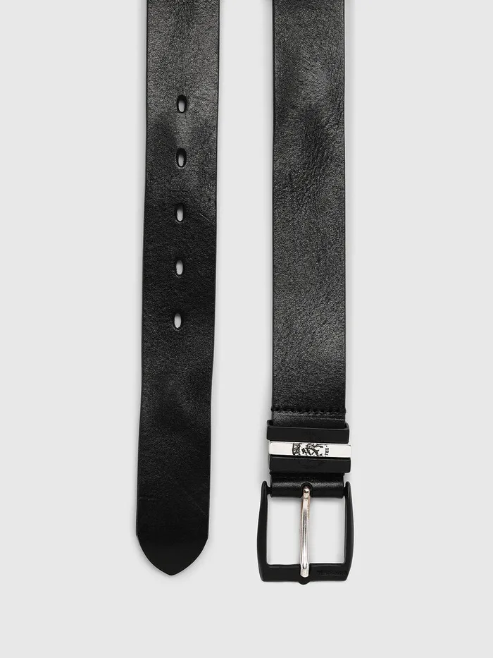 Diesel Belts Mens BHIDDEN Black Casaul
