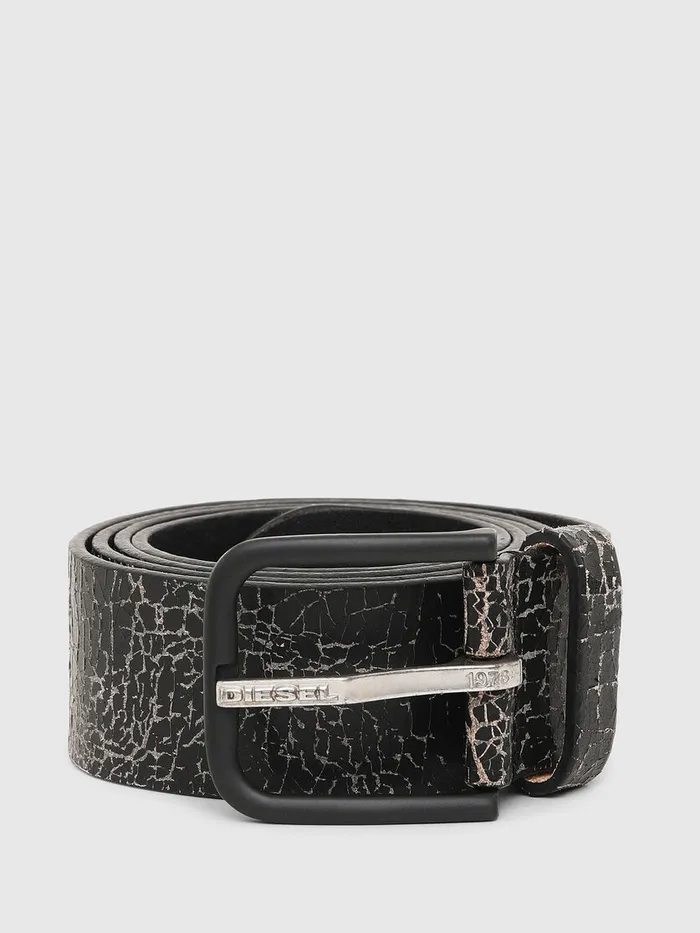 Diesel Belts Mens BREAL Black Casaul