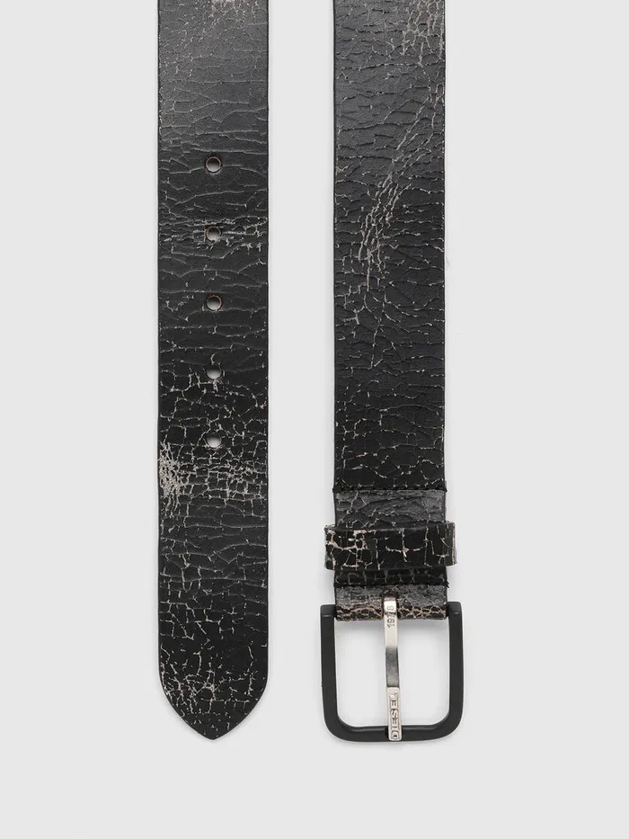 Diesel Belts Mens BREAL Black Casaul