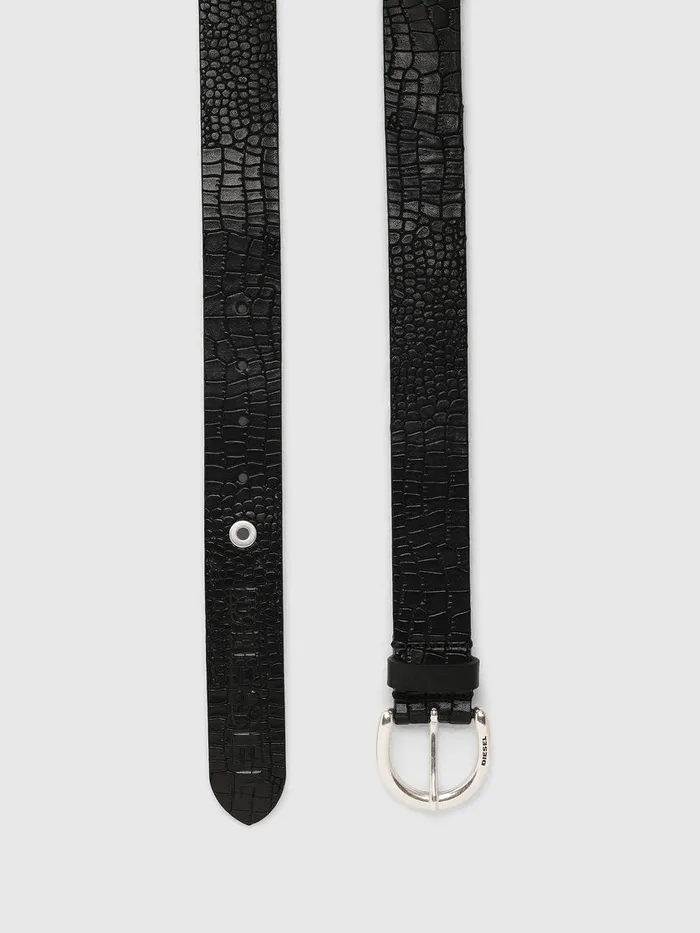 Diesel Belts Womens BCRICO Black For Sale
