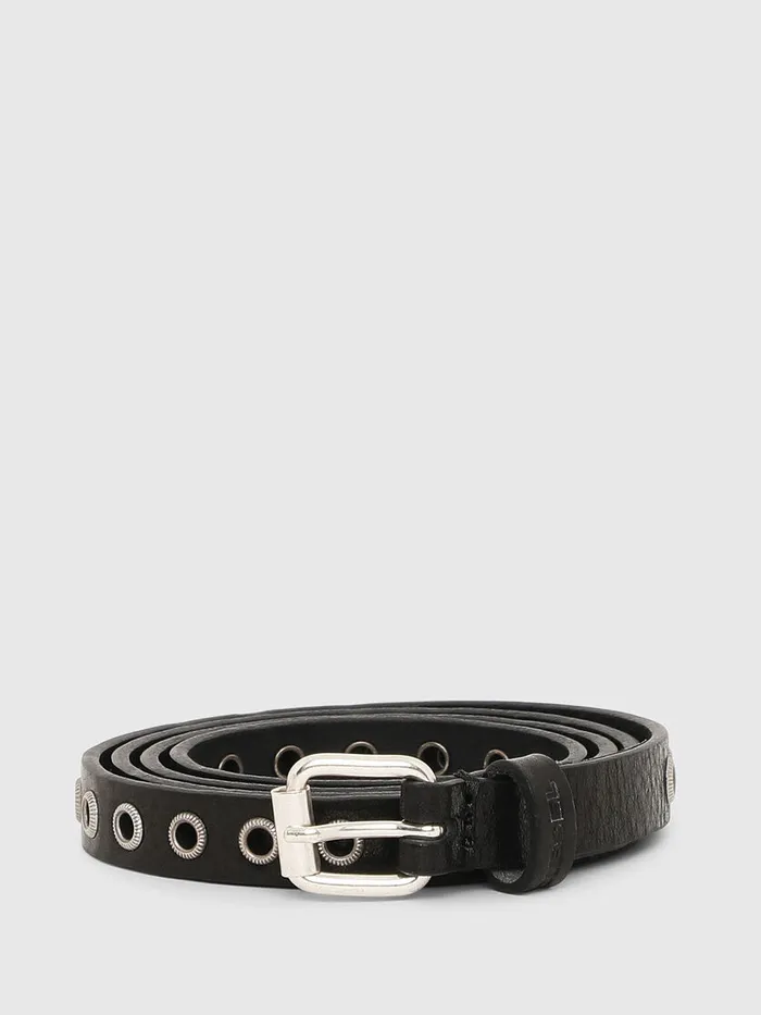 Diesel Belts Womens BEYE Black On Sale