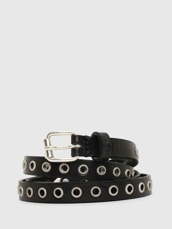 Diesel Belts Womens BEYE Black On Sale