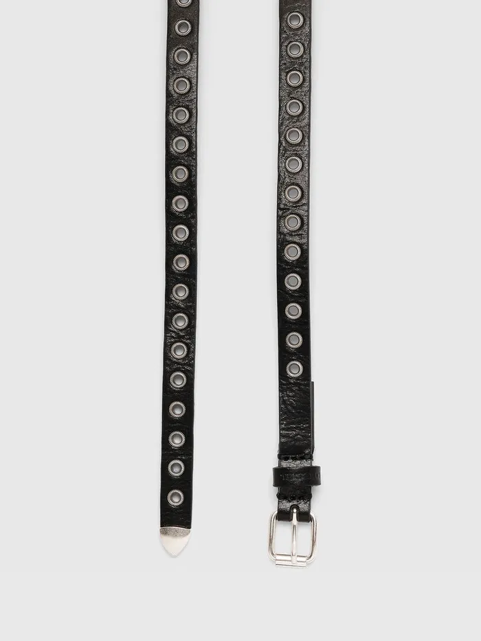 Diesel Belts Womens BEYE Black On Sale