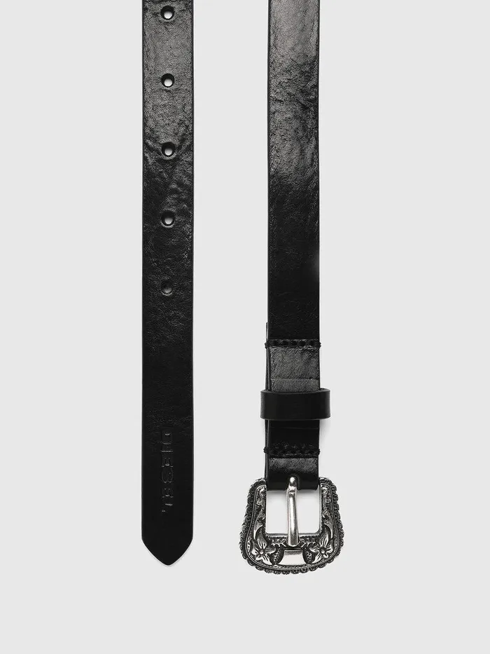 Diesel Belts Womens BTEXY Black Gift Ideas