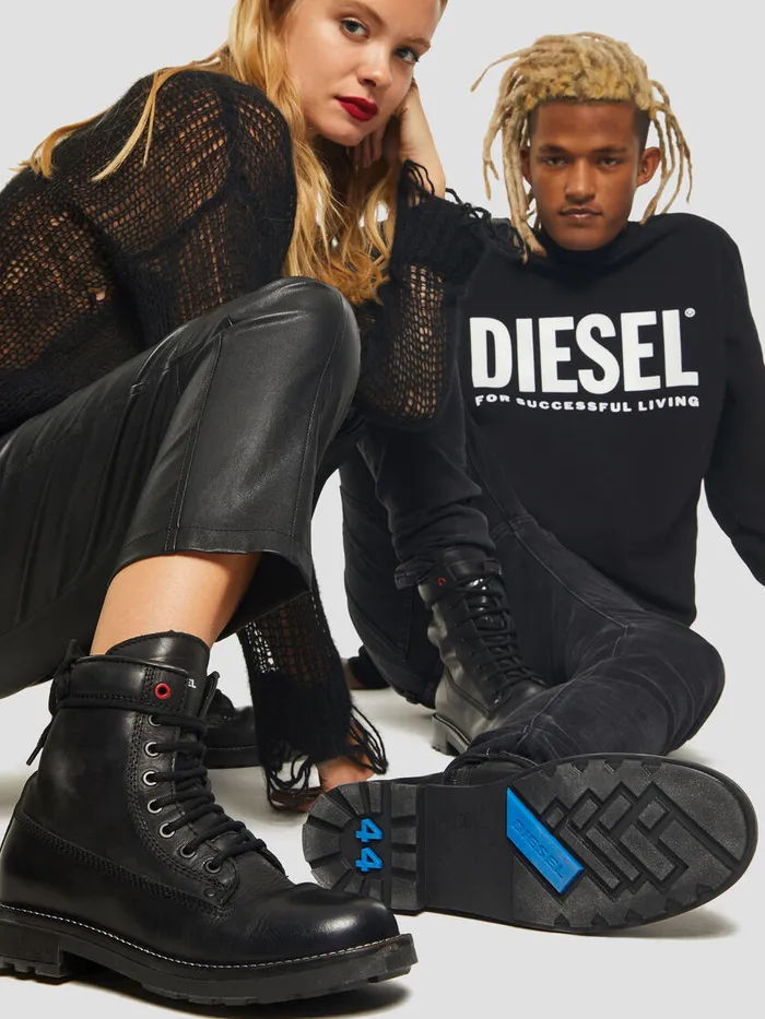 Diesel Boots Mens DTHROUPER DBB Z Black Gift 4 You