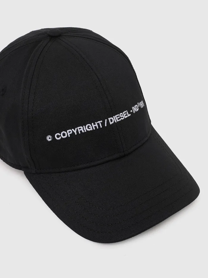 Diesel Caps Gloves And Scarves Mens COMIXI Black Cheap On Sale