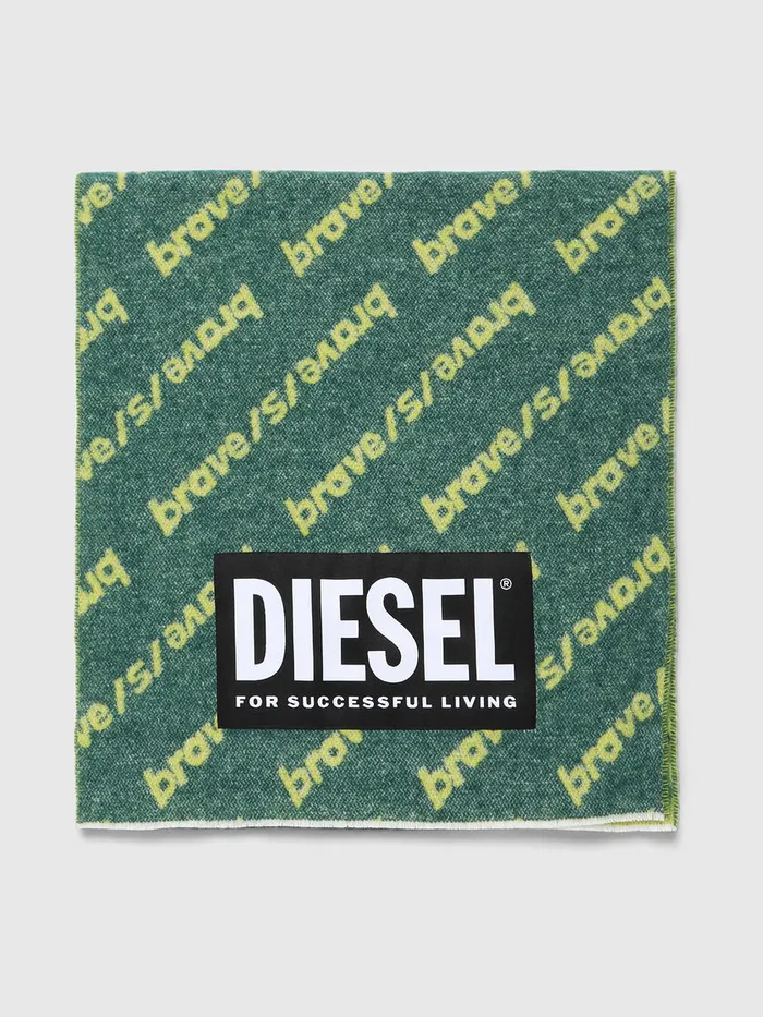 Diesel Caps Gloves And Scarves Mens SUBRE Green Gift Ideas