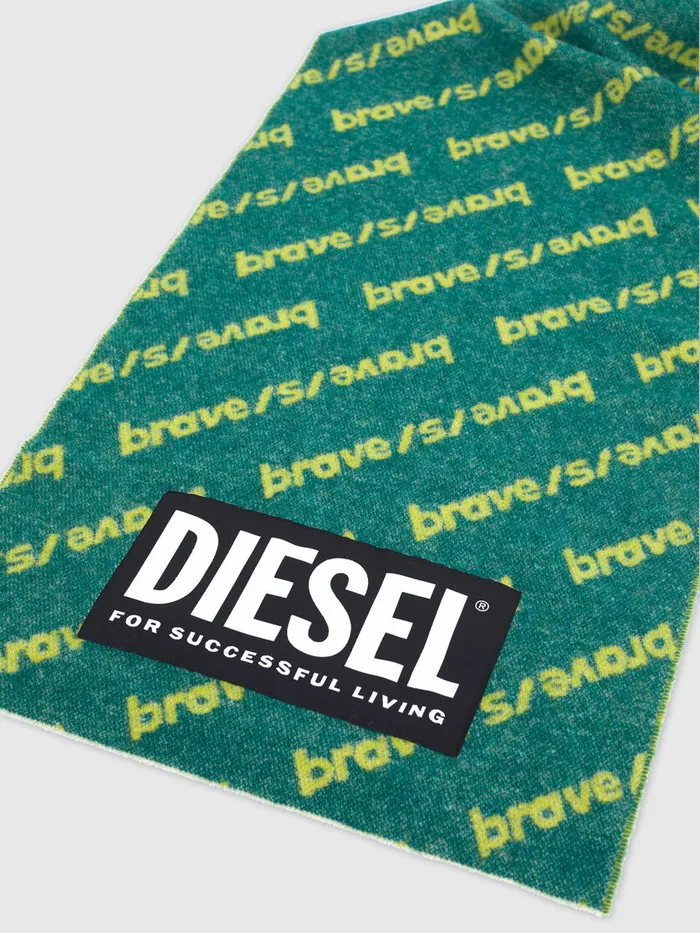 Diesel Caps Gloves And Scarves Mens SUBRE Green Gift Ideas