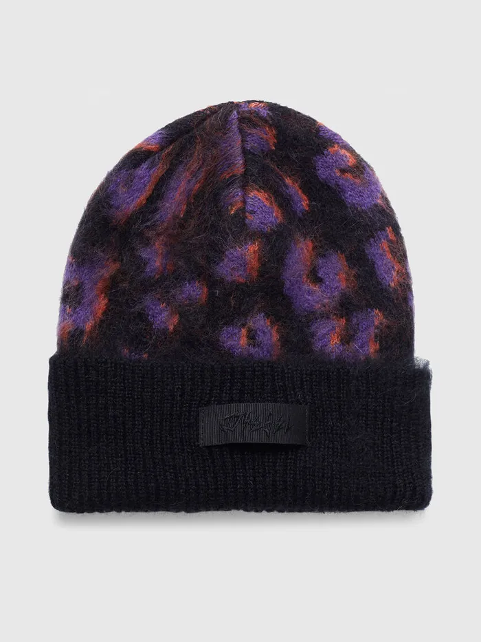 Diesel Caps Gloves And Scarves Womens KTAYLER BlackViolet Gift 4 You