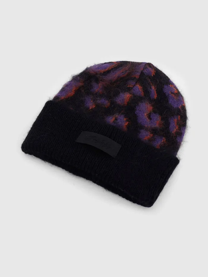 Diesel Caps Gloves And Scarves Womens KTAYLER BlackViolet Gift 4 You