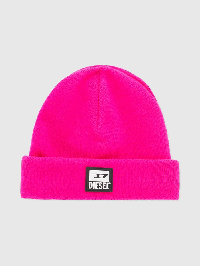 Diesel Caps Gloves And Scarves Womens KXAU Pink Fluo Online