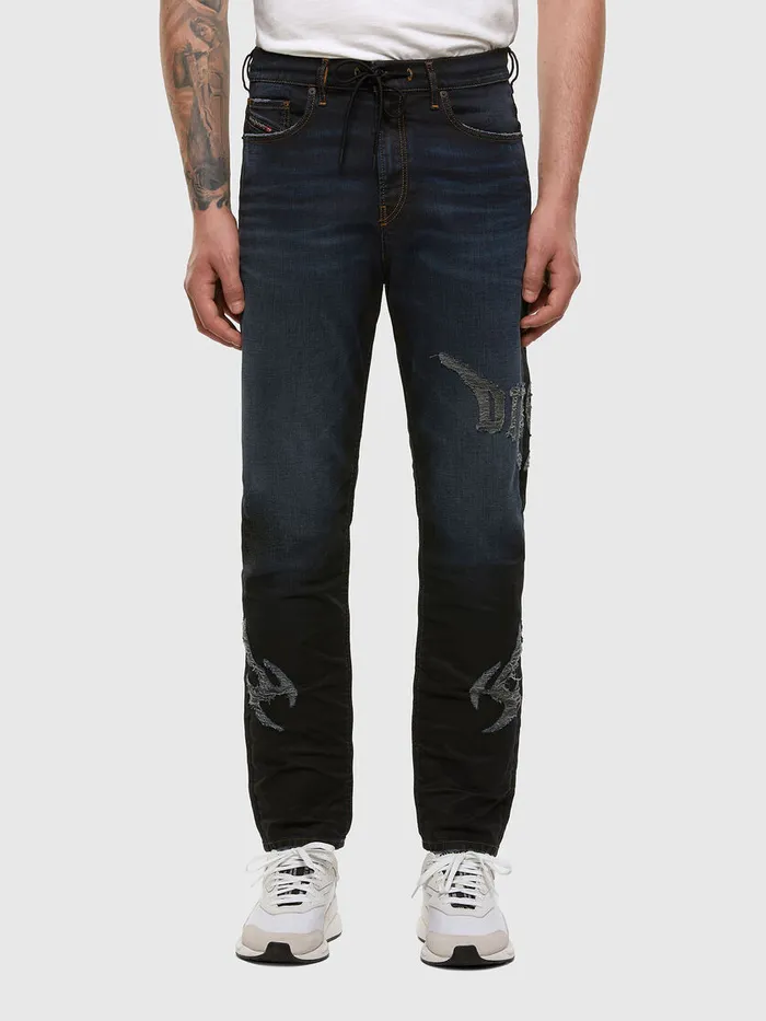 Diesel DVider Mens DVider JoggJeans 009HE Dark Blue Gift Ideas