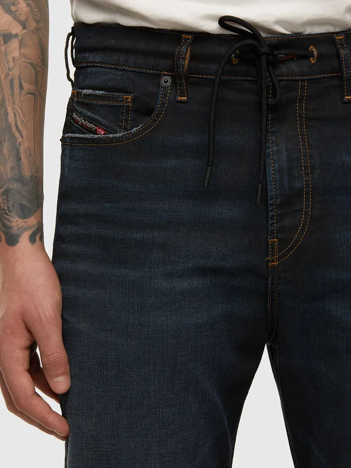 Diesel DVider Mens DVider JoggJeans 009HE Dark Blue Gift Ideas