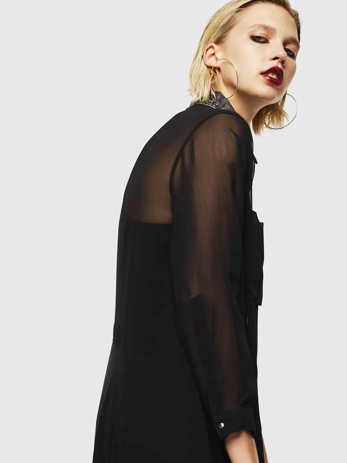 Diesel Dresses and Jumpsuits Womens DRAHANA Black