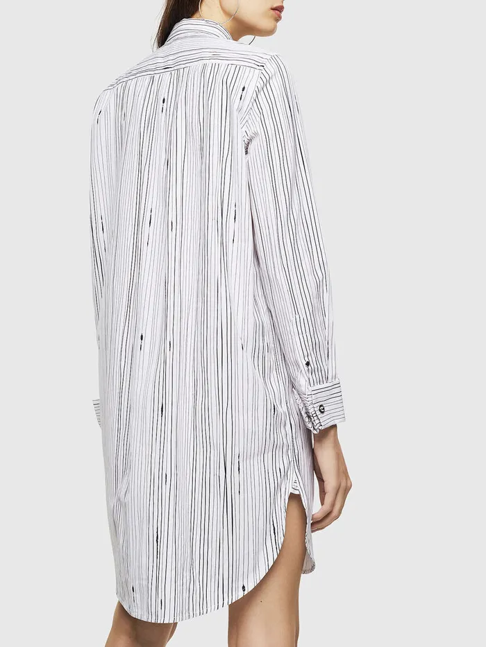 Diesel Dresses and Jumpsuits Womens DRAILYLONGA WhiteBlack