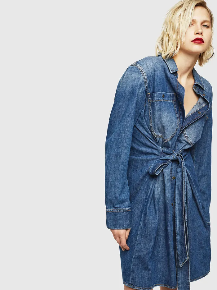Diesel Dresses and Jumpsuits Womens DEBLEU Medium blue