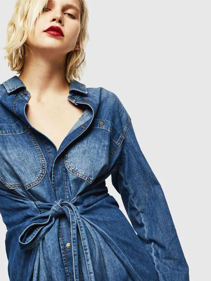 Diesel Dresses and Jumpsuits Womens DEBLEU Medium blue