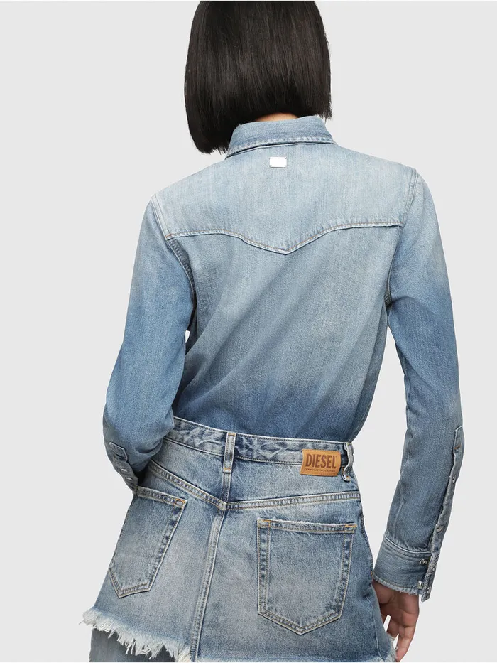 Diesel Dresses and Jumpsuits Womens DEDESYP Blue Jeans Popular