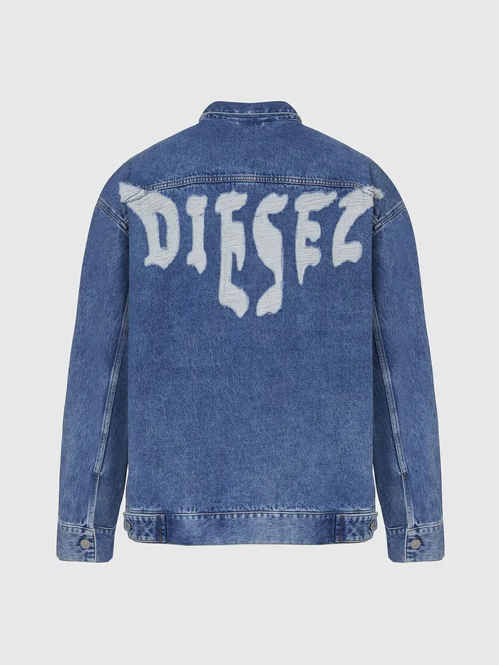 Diesel Jackets Mens DRAF Medium blue