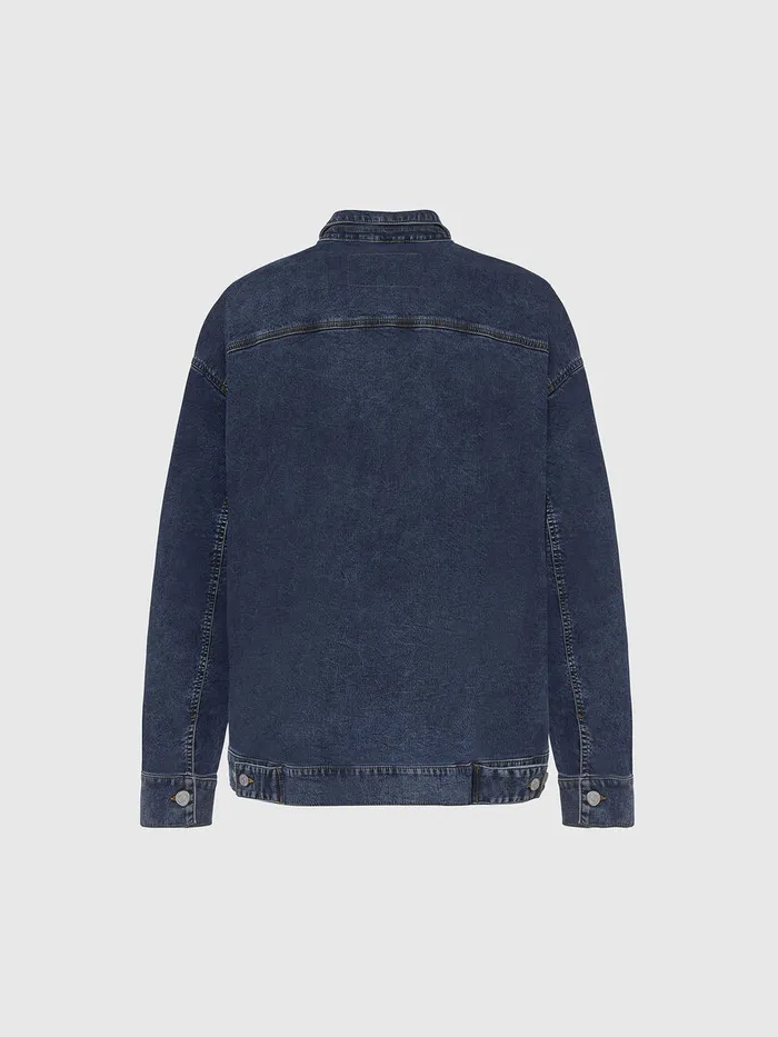 Diesel Jackets Mens DRAFSP JOGGJEANS Dark Blue Gift for Friend