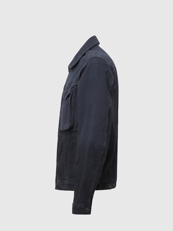 Diesel Jackets Mens DYOGISP JOGGJEANS Dark grey On Sale