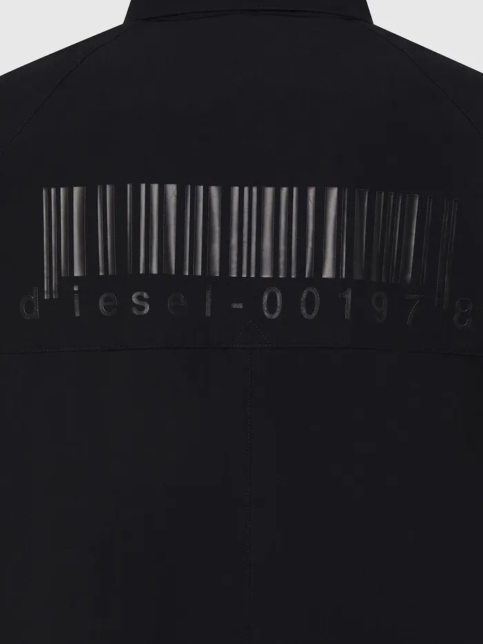 Diesel Jackets Mens JACKER Black